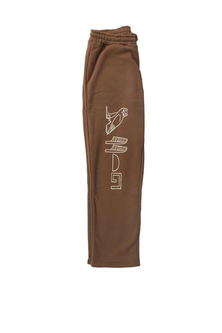 MYTH Hieroglyphic Sweatpants (Brown)